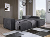Luxuriöses Velanova Cord Ecksofa mit Schlaffunktion und praktischem Stauraum