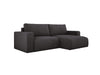 Modernes L-Form Cord Ecksofa Carl mit Schlaffunktion und integriertem Bettkasten