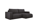 Lade das Bild in den Galerie-Viewer, Modernes L-Form Cord Ecksofa Carl mit Schlaffunktion und integriertem Bettkasten
