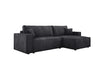 Luxuriöses Velanova Cord Ecksofa mit Schlaffunktion und praktischem Stauraum