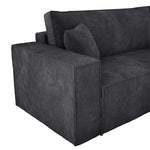 Lade das Bild in den Galerie-Viewer, Luxuriöses Velanova Cord Ecksofa mit Schlaffunktion und praktischem Stauraum
