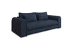 Luxuriöses Cord-Schlafsofa Lil Buddy: 3-Sitzer mit Bettfunktion & Stauraum