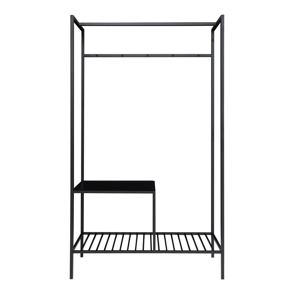 Modernes Designer Metallgestell Garderobe Quarto – Stilvolles Flurregal mit Ablagemöglichkeiten