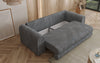 Luxuriöses Cord-Schlafsofa Lil Buddy: 3-Sitzer mit Bettfunktion & Stauraum