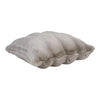 Luxuriöses Kuschelkissen Tao Grau: Weiches Kunstfell, 45x45 cm, Perfekt für Gemütlichkeit