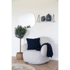 Tayla Blau Gemütliche Tagesdecke 130x170cm Recycelte Baumwolle – Stilvoller Sofa-Überwurf