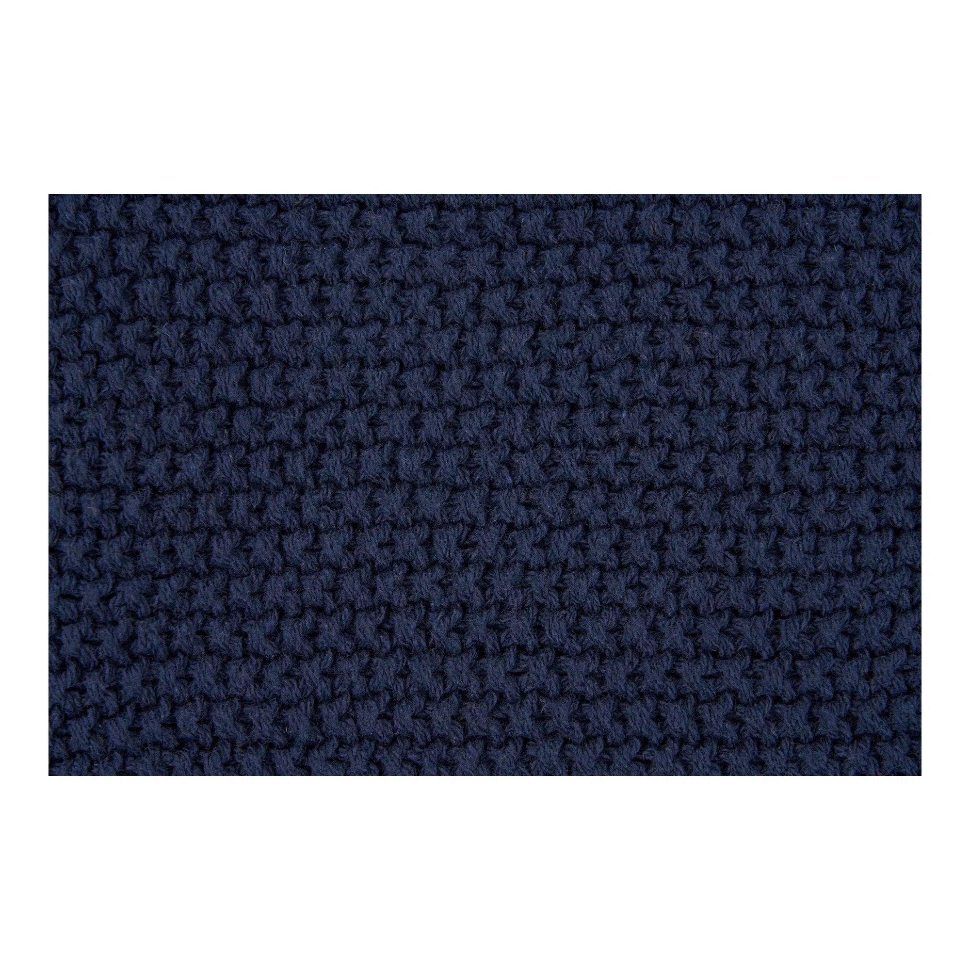 Luxuriöse Blaue Tayla Tagesdecke Recycelte Baumwolle, Gemütlich, Stilvoll