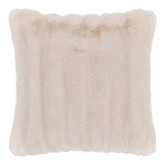 Lade das Bild in den Galerie-Viewer, Luxus Flauschiges Zierkissen Tao Kunstfell Beige 45x45 cm Dekoratives Sofa Kissen
