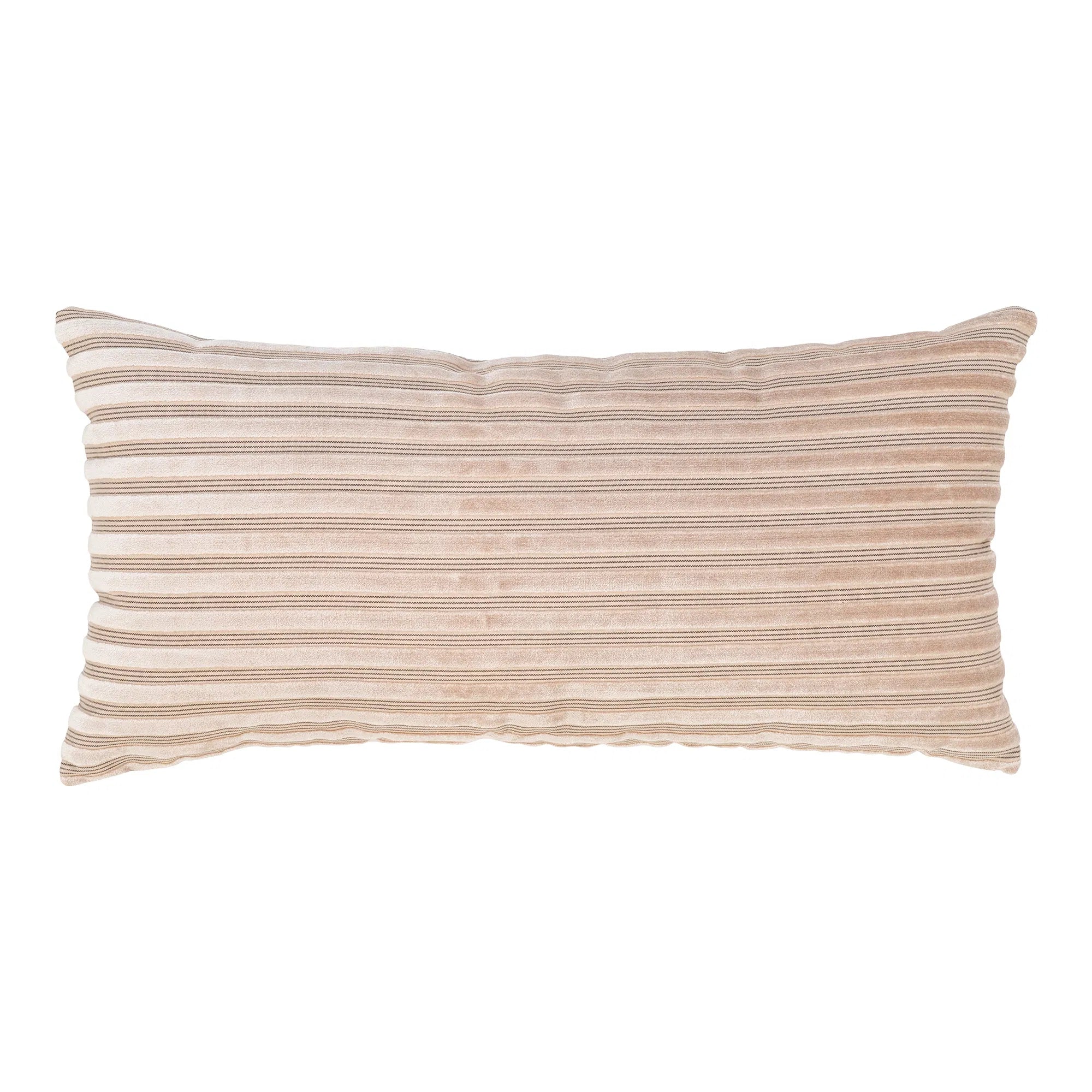 Levi Kord Kissen Beige 30x60 cm Weich Gemütlich Luxus Akzentkissen