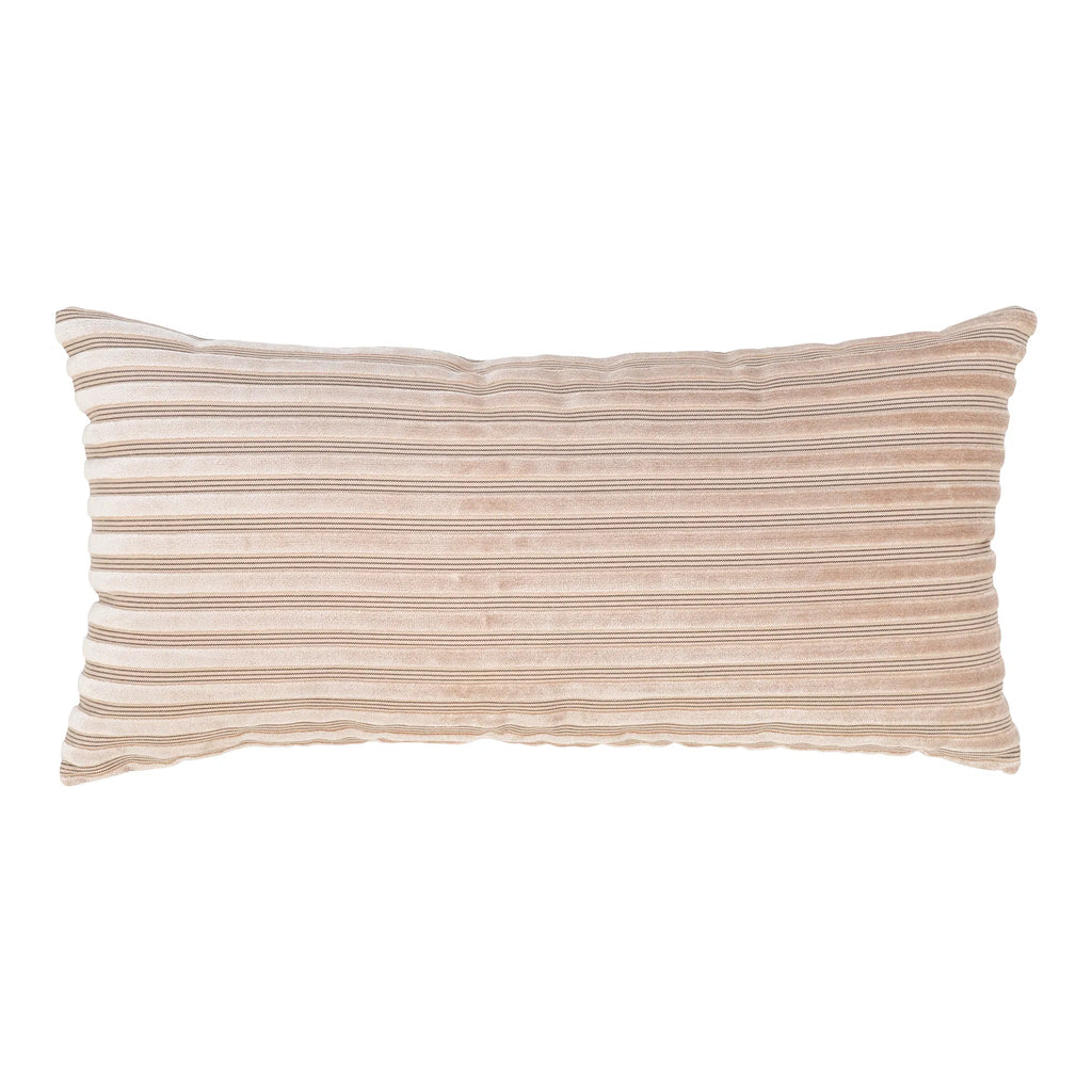 Levi Kord Kissen Beige 30x60 cm Weich Gemütlich Luxus Akzentkissen