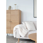 Lade das Bild in den Galerie-Viewer, Luxuriöses Milea Zierkissen Beige – Stilvolle 3D Struktur für Ihr Zuhause (45x45 cm)
