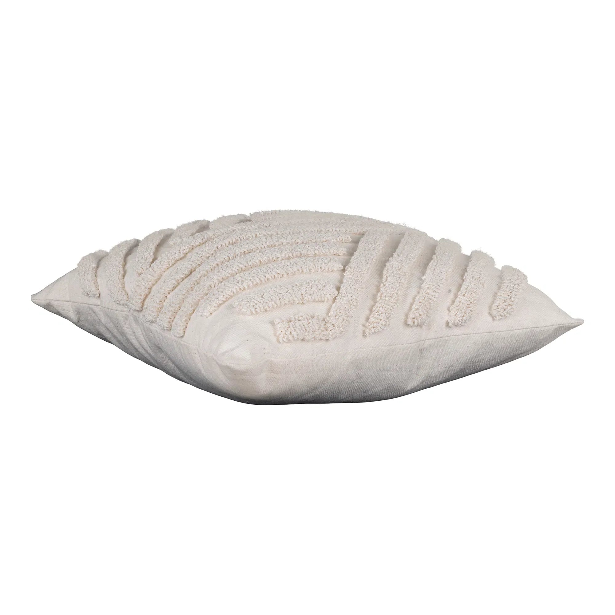 Luxuriöses Milea Zierkissen Beige – Stilvolle 3D Struktur für Ihr Zuhause (45x45 cm)