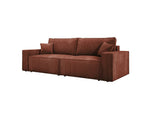 Lade das Bild in den Galerie-Viewer, Designer Cord Sofa Velanova: Modernes Schlafsofa mit Klappfunktion für Ihr Wohnzimmer
