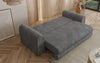 Luxuriöses Cord-Schlafsofa Lil Buddy: 3-Sitzer mit Bettfunktion & Stauraum