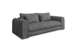 Lade das Bild in den Galerie-Viewer, Luxuriöses Cord-Schlafsofa Lil Buddy: 3-Sitzer mit Bettfunktion &amp; Stauraum
