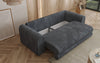 Luxuriöses Cord-Schlafsofa Lil Buddy: 3-Sitzer mit Bettfunktion & Stauraum