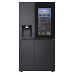 Lade das Bild in den Galerie-Viewer, LG InstaView Side-by-Side Kühlschrank: 628L, Eis-, Wasser-Spender, Smart Inverter Kompressor
