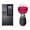 LG InstaView Door-in-Door® Side-by-Side Kühlschrank mit XBOOM 360 Lautsprecher Bundle
