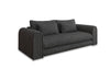 Luxuriöses Cord-Schlafsofa Lil Buddy: 3-Sitzer mit Bettfunktion & Stauraum