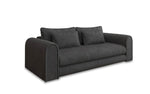 Lade das Bild in den Galerie-Viewer, Luxuriöses Cord-Schlafsofa Lil Buddy: 3-Sitzer mit Bettfunktion &amp; Stauraum

