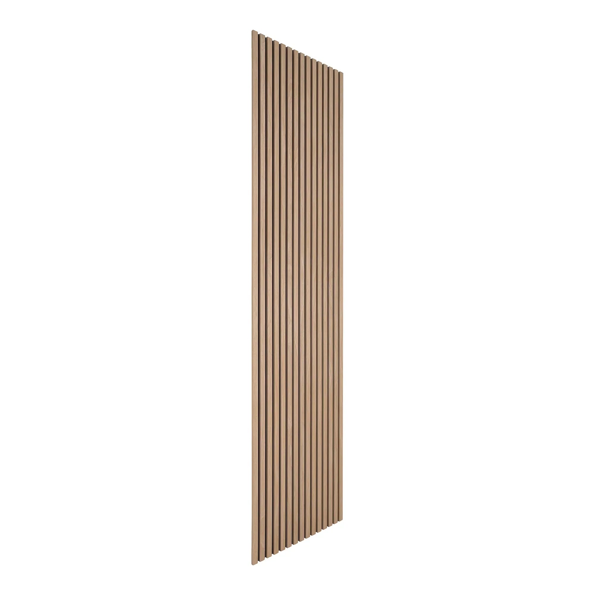 Elegante Eiche Natur Akustikpaneele 2er-Set: Premium Schallschutz & Design