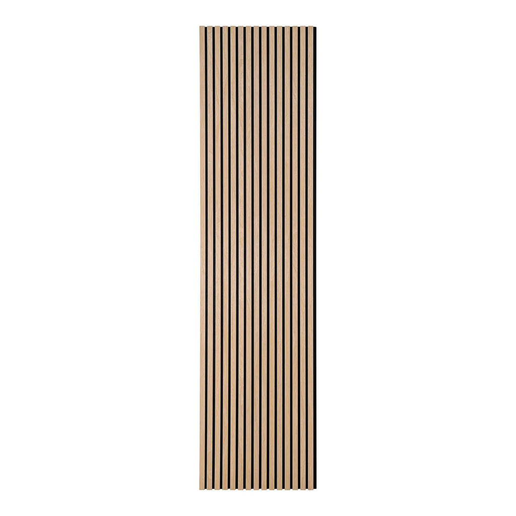 Elegante Eiche Natur Akustikpaneele 2er-Set: Premium Schallschutz & Design