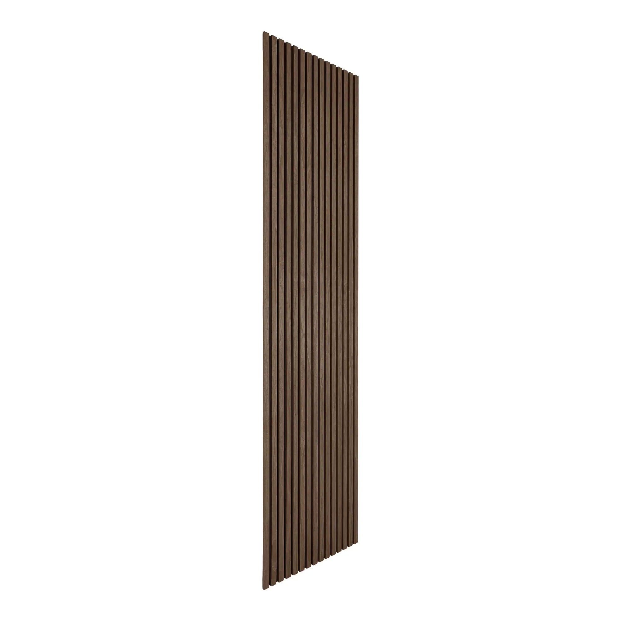 Hochwertige Akustikpaneele Walnuss 240x60cm – Schallschutz Design 2er Set