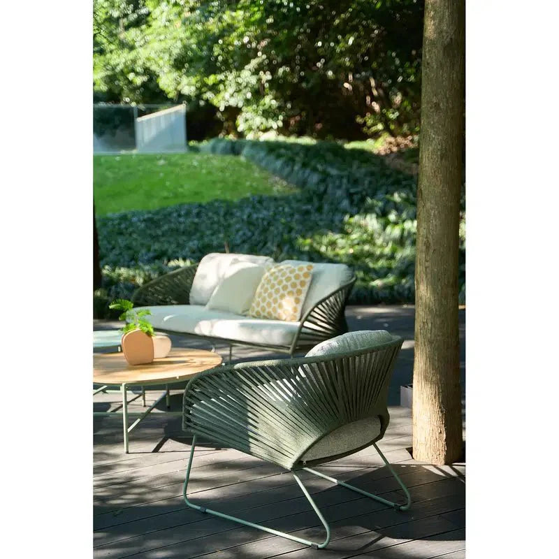 Luxuriöses Garten Lounge Set Veleno - Aluminiumrahmen, wetterfest, modern, komfortabel