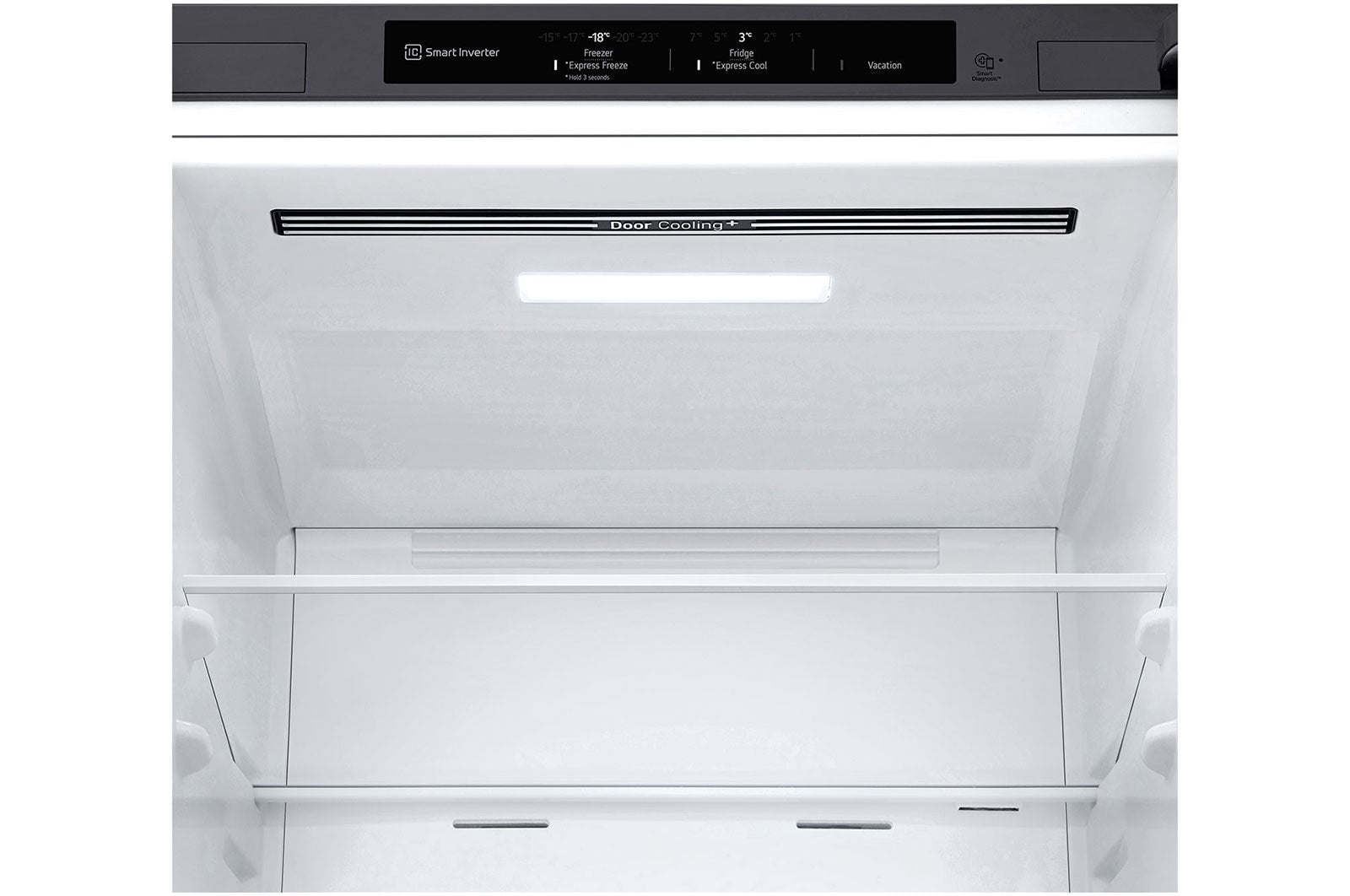 LG Kühl-Gefrierkombination Smart Inverter Compressor®, 384L, EEK C, 203cm hoch