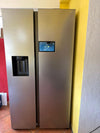 Samsung RS90F65EDTEF Bespoke AI Side-by-Side Kühlschrank mit AI Home Display und Wasserspender