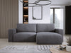 Modernes L-Form Cord Ecksofa Carl mit Schlaffunktion und integriertem Bettkasten