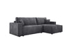 Luxuriöses Velanova Cord Ecksofa mit Schlaffunktion und praktischem Stauraum