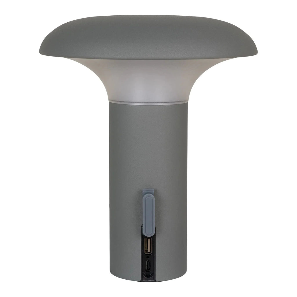 Wiederaufladbare LED Tischlampe Sienna: Stilvolles Akzentlicht für Innen & Außen