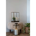 Lade das Bild in den Galerie-Viewer, Elegante Mistral Gartenlaterne aus Metall und Glas für stimmungsvolle Abende
