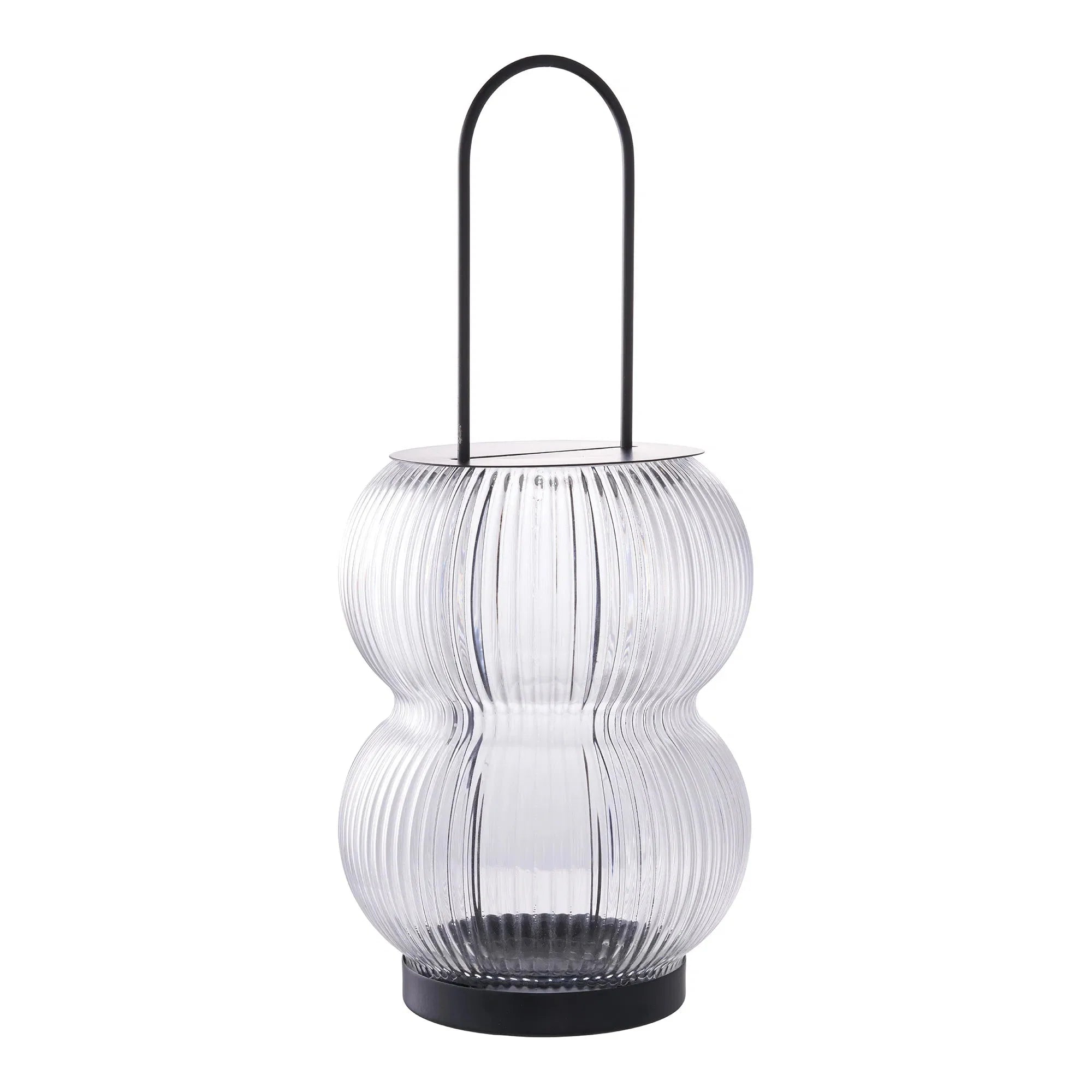 Robuste Metall-Glas-Laterne Aruba: Stimmungsvolles Windlicht für Garten & Outdoor