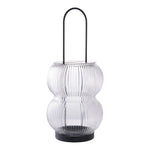 Lade das Bild in den Galerie-Viewer, Robuste Metall-Glas-Laterne Aruba: Stimmungsvolles Windlicht für Garten &amp; Outdoor
