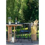 Lade das Bild in den Galerie-Viewer, Ventura Stapelbarer Gartenstuhl Schwarz – Robustes 4er Set für Outdoor Komfort
