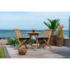 Hochwertiges 2er-Set 'Voler' Teakholz Gartenstühle für Outdoor-Komfort und Langlebigkeit