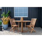 Lade das Bild in den Galerie-Viewer, Hochwertiges 2er-Set &#39;Voler&#39; Teakholz Gartenstühle für Outdoor-Komfort und Langlebigkeit
