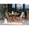 Hochwertiges 2er-Set 'Voler' Teakholz Gartenstühle für Outdoor-Komfort und Langlebigkeit