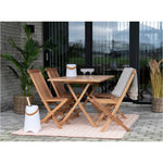 Lade das Bild in den Galerie-Viewer, Hochwertiges 2er-Set &#39;Voler&#39; Teakholz Gartenstühle für Outdoor-Komfort und Langlebigkeit
