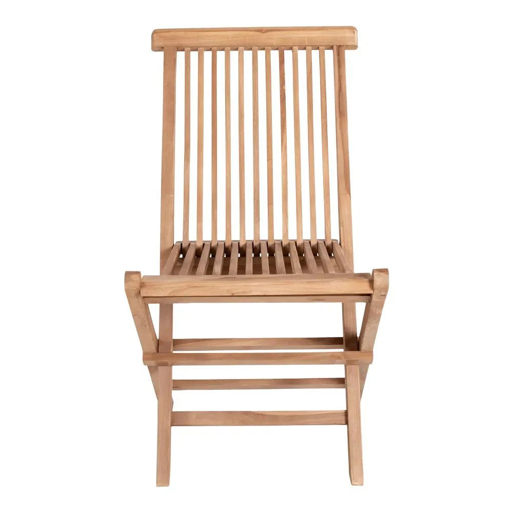 Hochwertiges 2er-Set 'Voler' Teakholz Gartenstühle für Outdoor-Komfort und Langlebigkeit