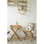 Lade das Bild in den Galerie-Viewer, Robustes Teakholz Kinder Gartenstuhl Set Voler – Langlebig, Wetterfest, 2er-Pack
