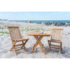 Robustes Teakholz Kinder Gartenstuhl Set Voler – Langlebig, Wetterfest, 2er-Pack