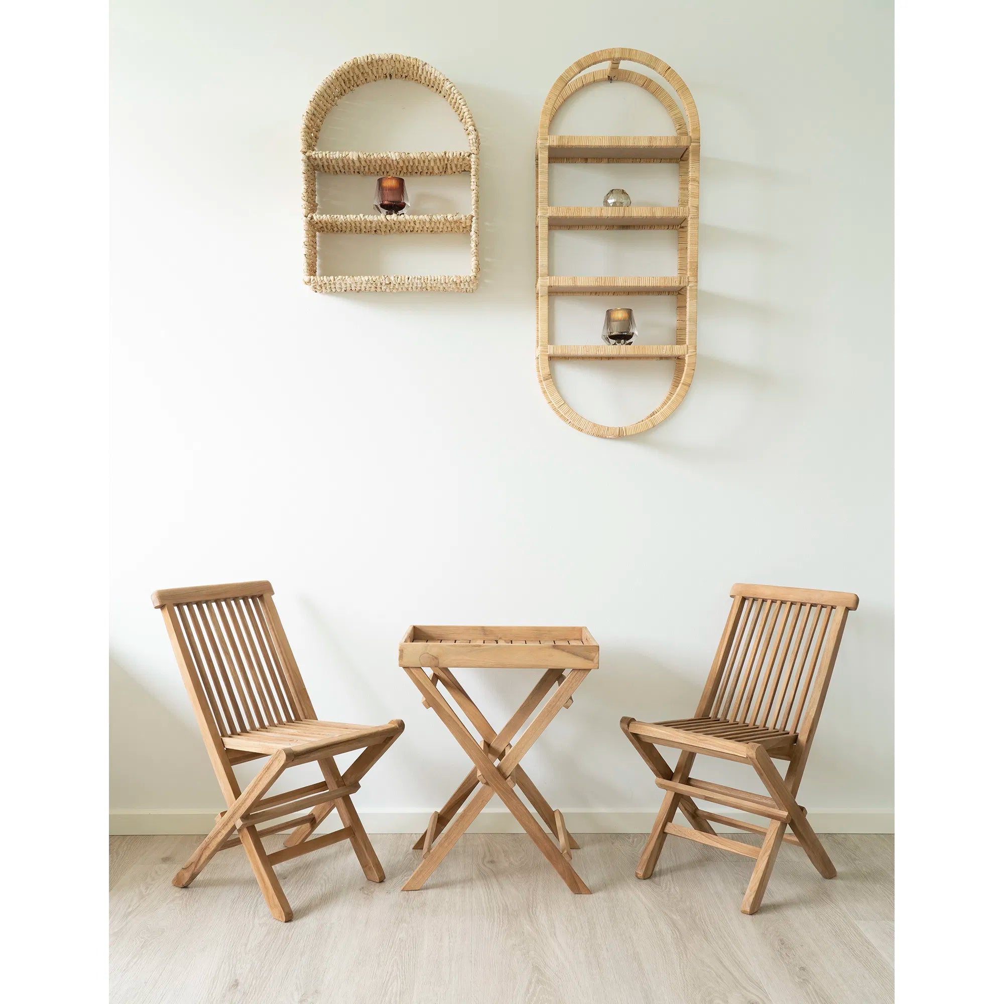 Robustes Teakholz Kinderstuhl 2er Set Garten Voler – Wetterfest & Komfortabel