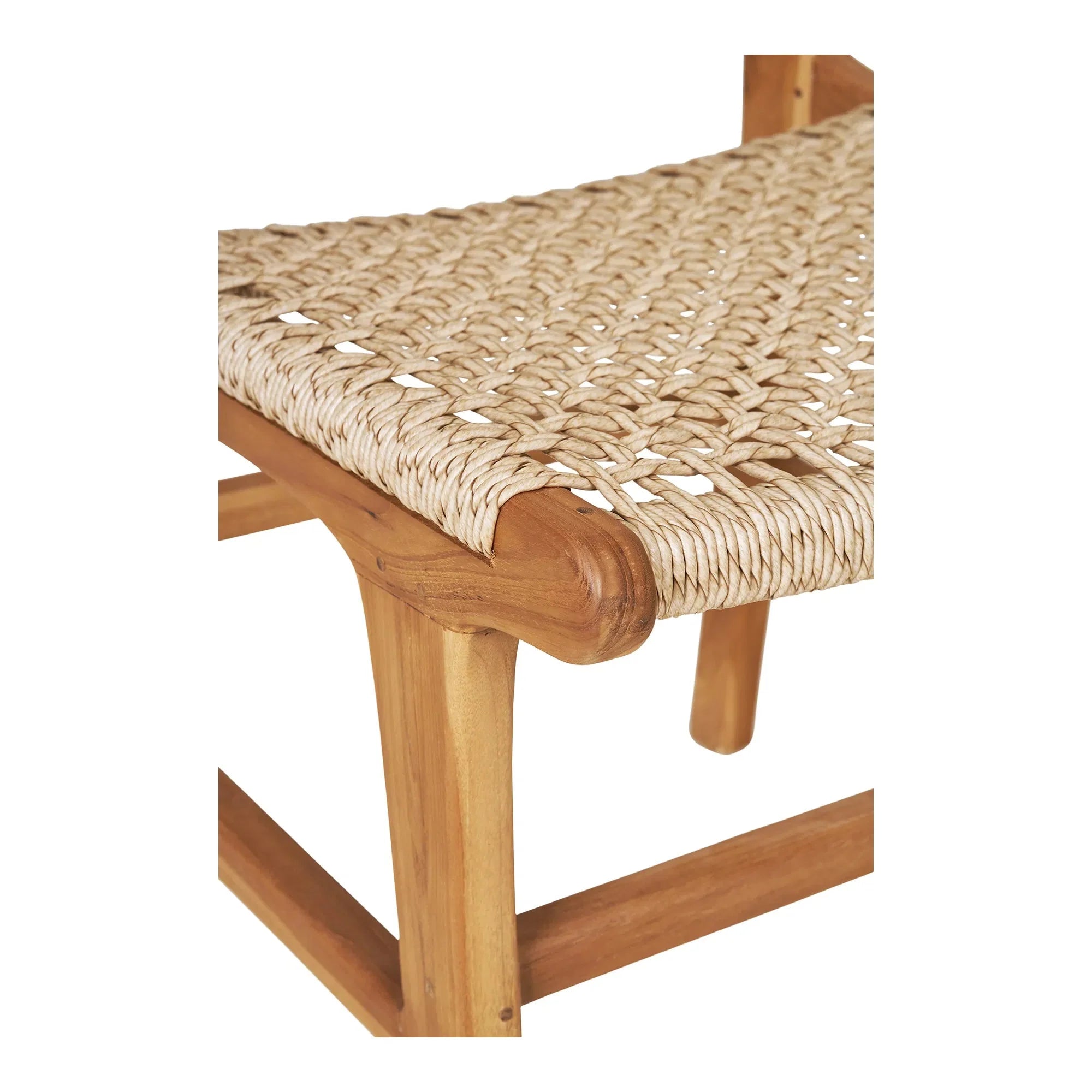 Luxuriöses 2er Teakholz Gartenstuhl-Set Capri – Armlehnenfrei, Robust, Wetterfest