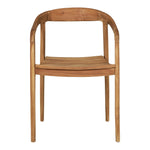 Lade das Bild in den Galerie-Viewer, Elegantes 2er Set Bali Teakholz Gartenstuhl – Robuste Outdoor-Sessel für Terrasse
