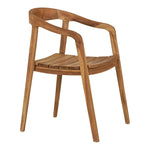 Lade das Bild in den Galerie-Viewer, Elegantes 2er Set Bali Teakholz Gartenstuhl – Robuste Outdoor-Sessel für Terrasse
