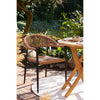 Luxuriöses 2er Set Gartenstuhl Canaria: Bequemer Aluminium Rattan Stuhl Outdoor