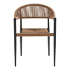 Luxuriöses 2er Set Gartenstuhl Canaria: Bequemer Aluminium Rattan Stuhl Outdoor